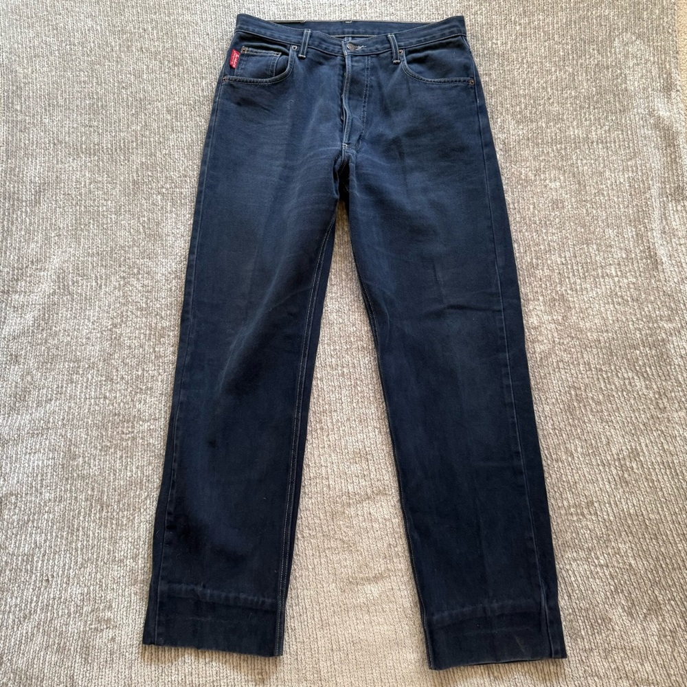 The West Company Made In France Dark Wash Button Fly‎ Jeans 42H Classic Quality
